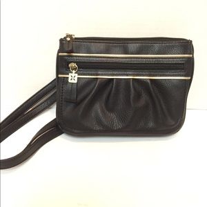 Relic Black Adjustable Strap Crossbody Purse